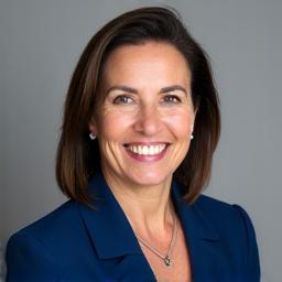Retrato de Ana María González, Directora Financiera.